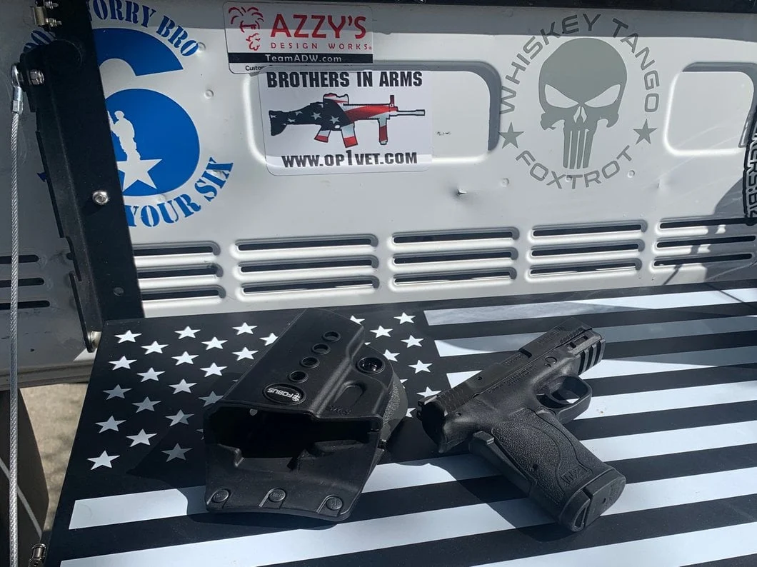 RedRock Tailgate Storage Rack; Stars and Stripes (07-18 Jeep Wrangler JK) - Image 14
