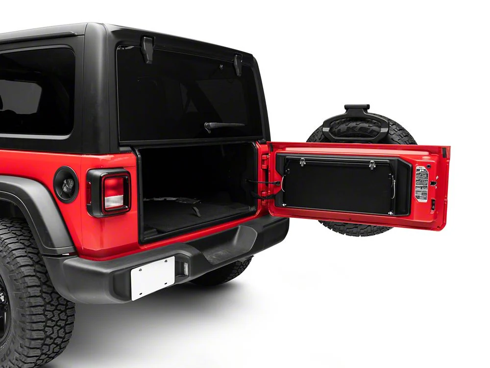 RedRock Tailgate Storage Rack; Stars and Stripes (18-22 Jeep Wrangler JL) - Image 8