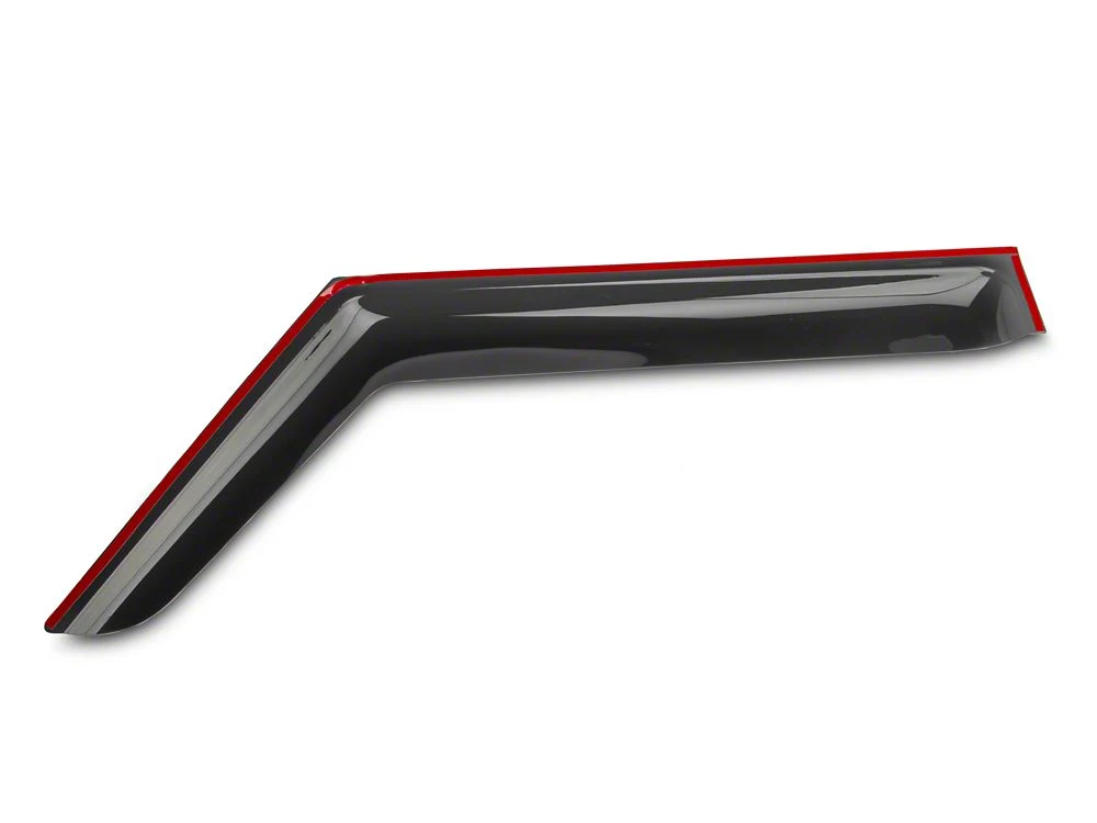 RedRock Tape-On Window Deflectors; Front and Rear; Smoked (20-25 Jeep Gladiator JT) - Image 5