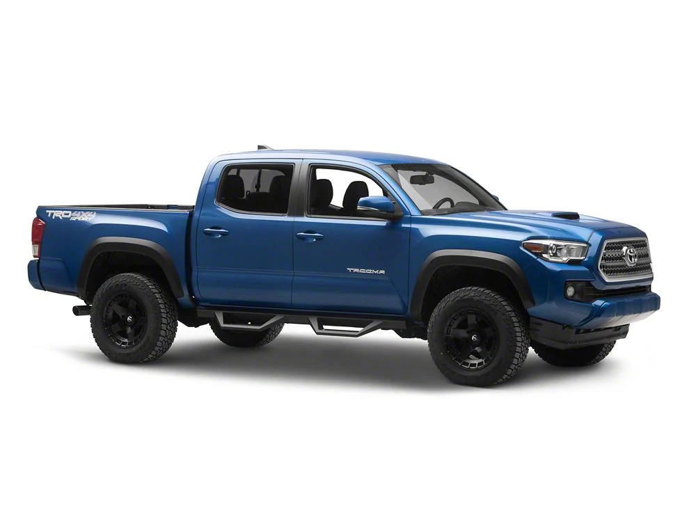 RedRock TC2 Drop Step Running Boards; Textured Black (05-23 Tacoma Double Cab) - Image 10