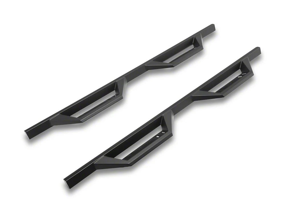 RedRock TC2 Drop Step Running Boards; Textured Black (05-23 Tacoma Double Cab) - Image 2