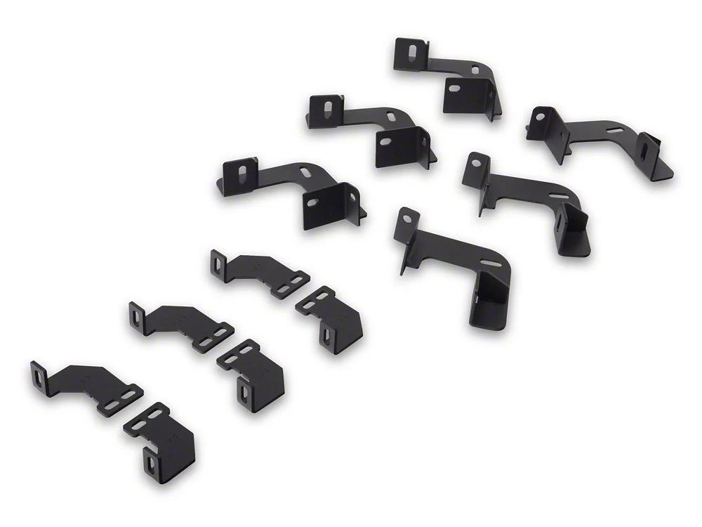 RedRock TC2 Drop Step Running Boards; Textured Black (10-24 RAM 3500 Crew Cab) - Image 6