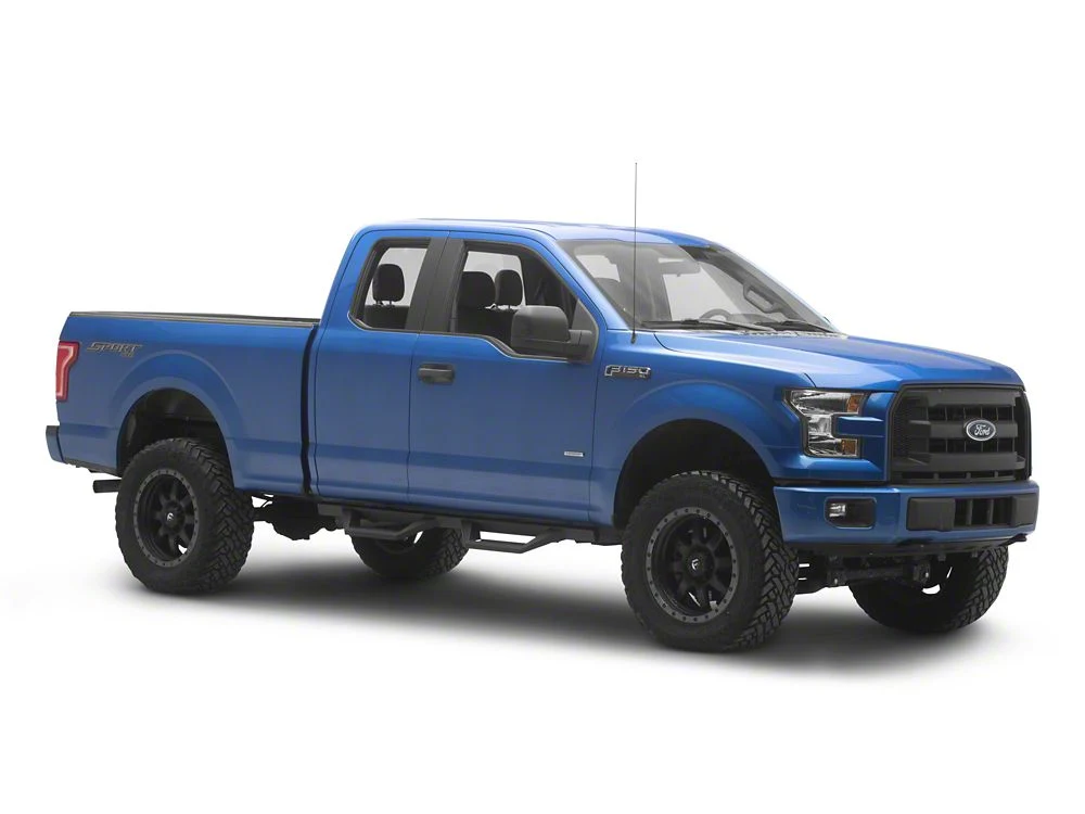 RedRock TC2 Drop Step Running Boards; Textured Black (15-25 F-150 SuperCab) - Image 10