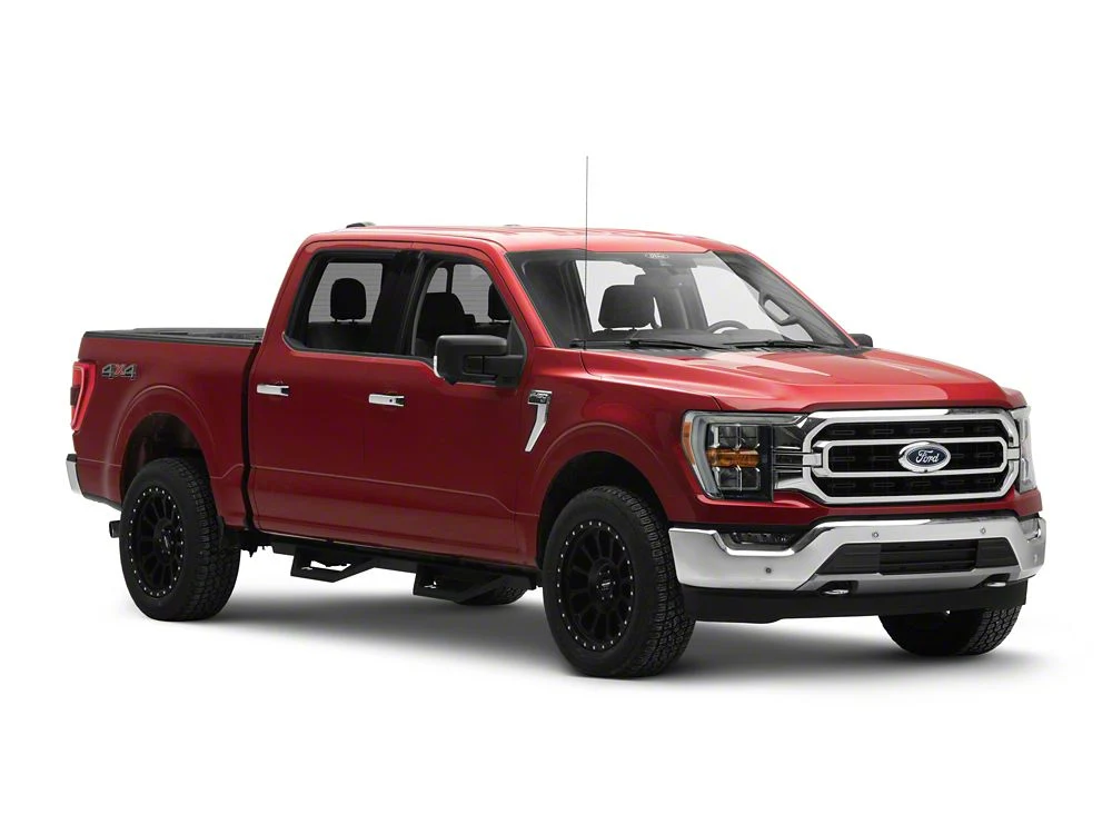 RedRock TC2 Drop Step Running Boards; Textured Black (15-25 F-150 SuperCrew) - Image 10