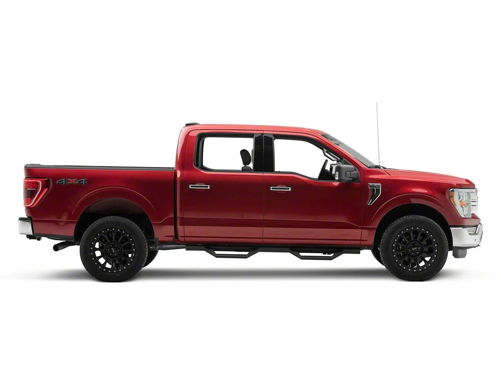 RedRock TC2 Drop Step Running Boards; Textured Black (15-25 F-150 SuperCrew) - Image 11