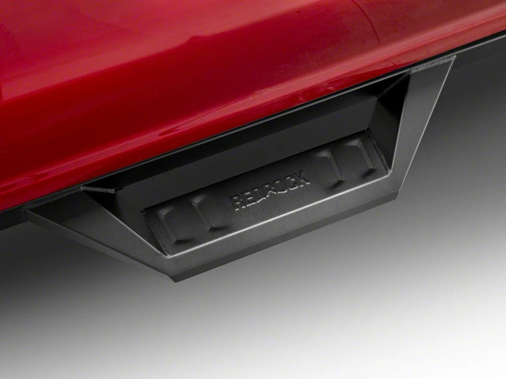 RedRock TC2 Drop Step Running Boards; Textured Black (15-25 F-150 SuperCrew) - Image 4