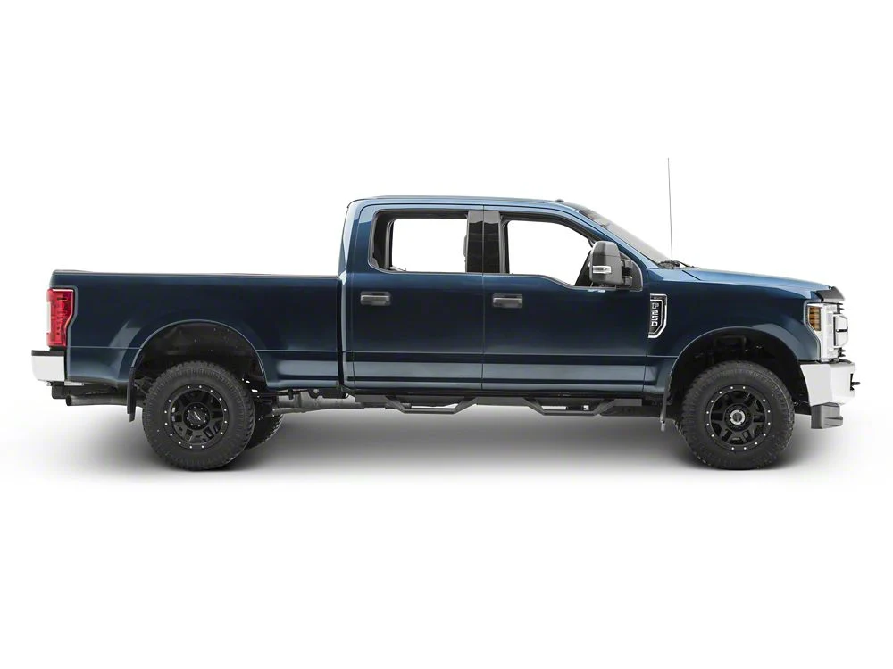 RedRock TC2 Drop Step Running Boards; Textured Black (17-25 F-250 Super Duty SuperCrew) - Image 11