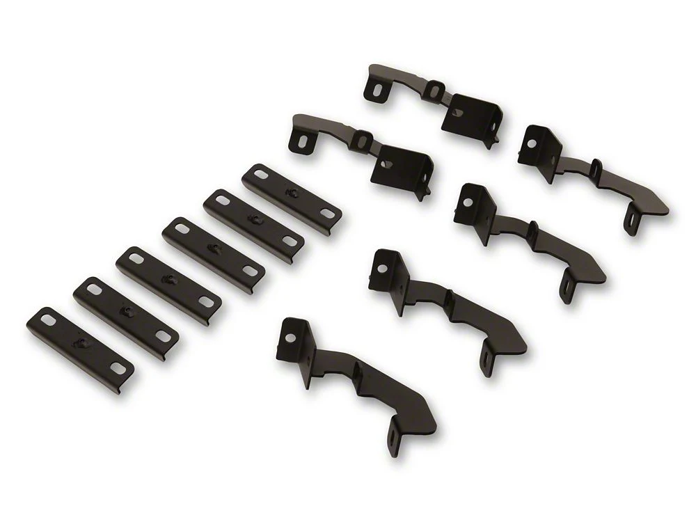 RedRock TC2 Drop Step Running Boards; Textured Black (17-25 F-350 Super Duty SuperCrew) - Image 6