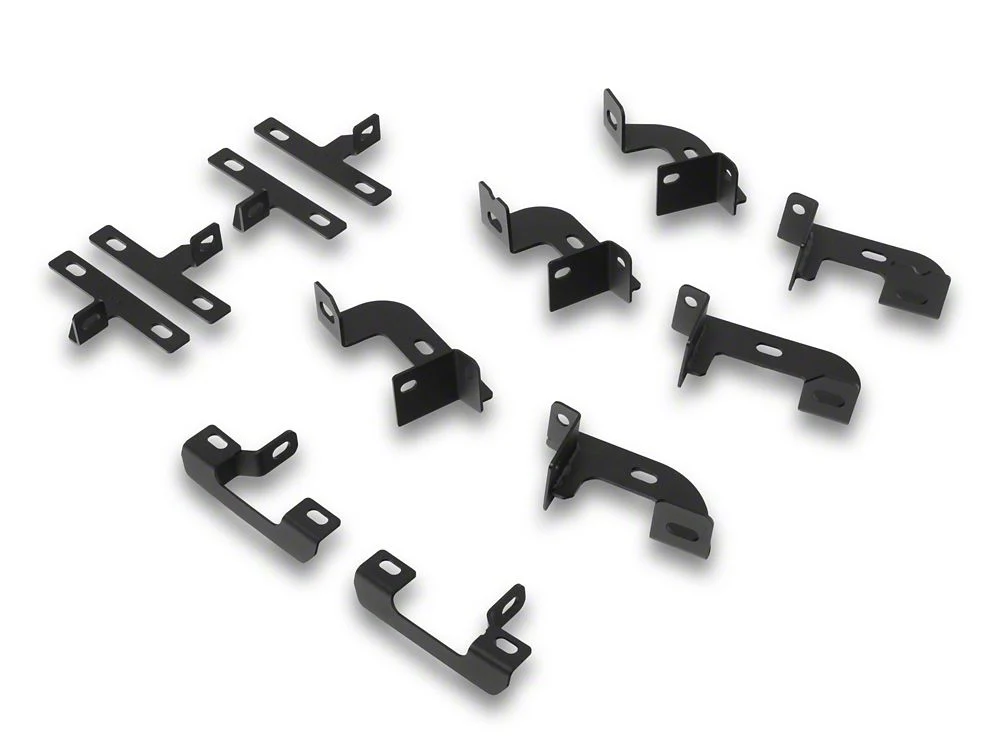 RedRock TC2 Drop Step Running Boards; Textured Black (18-25 Jeep Wrangler JL 4-Door) - Image 7