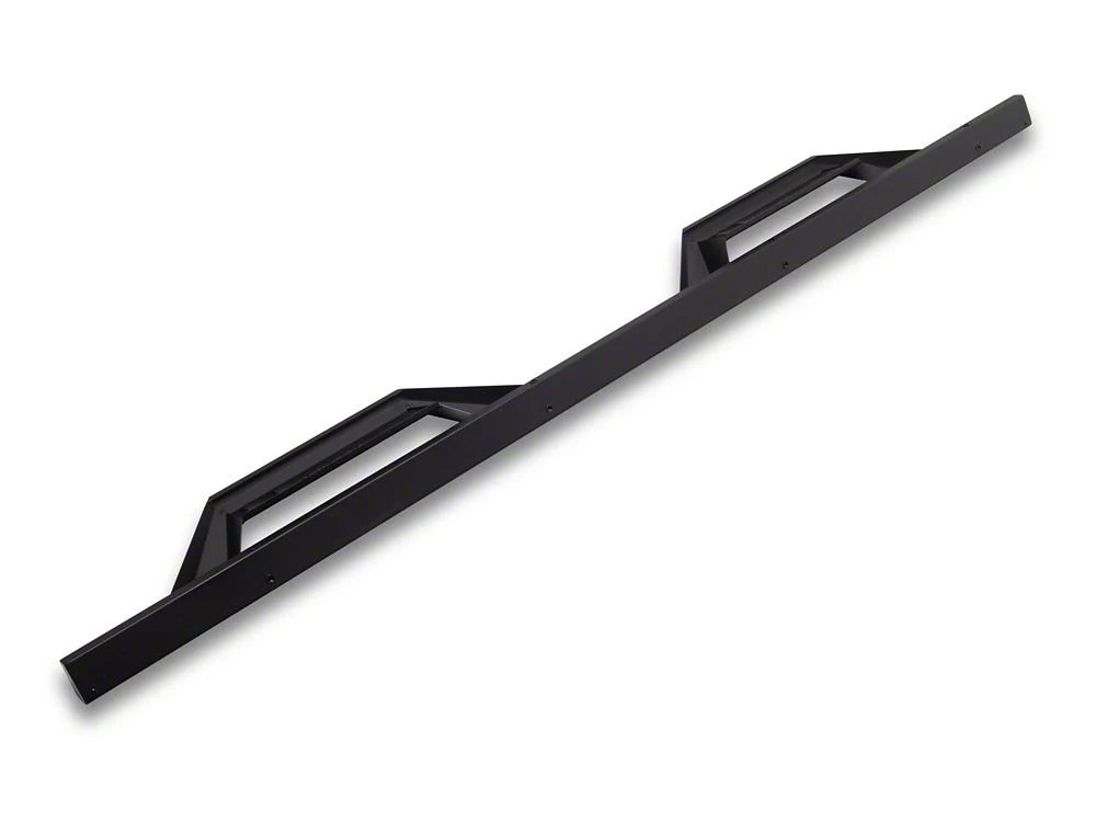 RedRock TC2 Drop Step Running Boards; Textured Black (19-25 Silverado 1500 Crew Cab) - Image 5