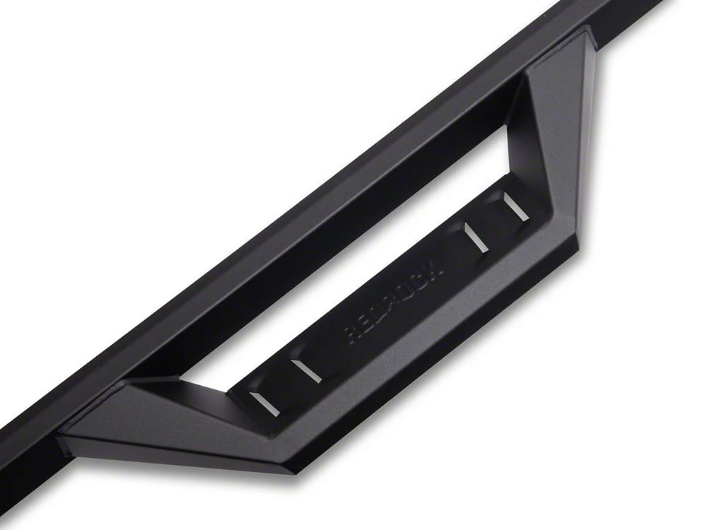 RedRock TC2 Drop Step Running Boards; Textured Black (20-25 Silverado 3500 HD Crew Cab) - Image 6