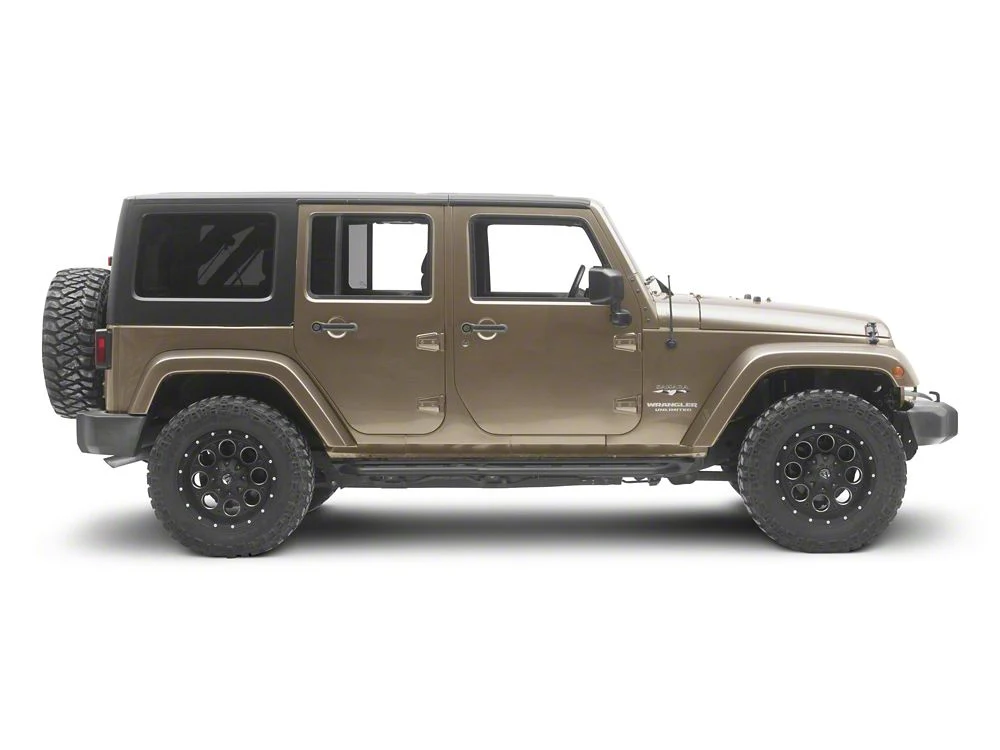RedRock TC3 HD Rocker Steps; Textured Black (07-18 Jeep Wrangler JK 4-Door) - Image 12