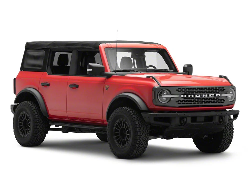 RedRock TC3 HD Rocker Steps; Textured Black (21-25 Bronco 4-Door) - Image 12