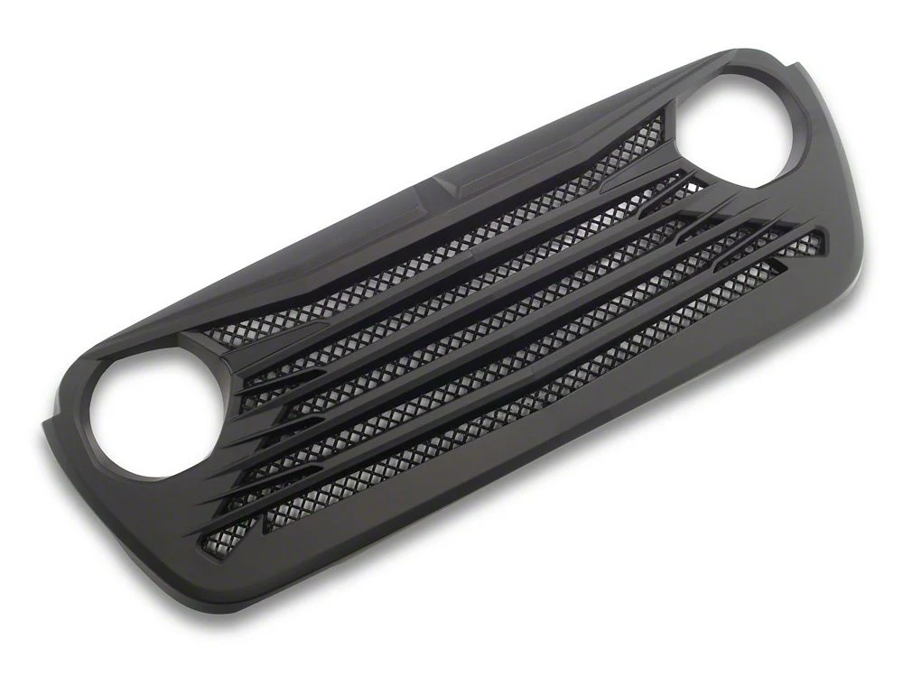 RedRock Tomahawk Grille; Matte Black (20-25 Jeep Gladiator JT) - Image 2