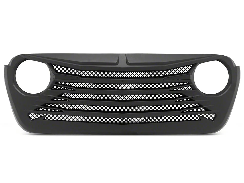 RedRock Tomahawk Grille; Matte Black (20-25 Jeep Gladiator JT) - Image 5