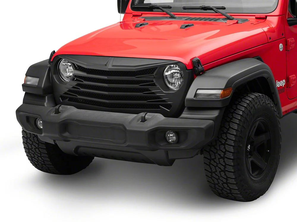 RedRock Tomahawk Grille with LED Lighting (18-25 Jeep Wrangler JL) - Image 9
