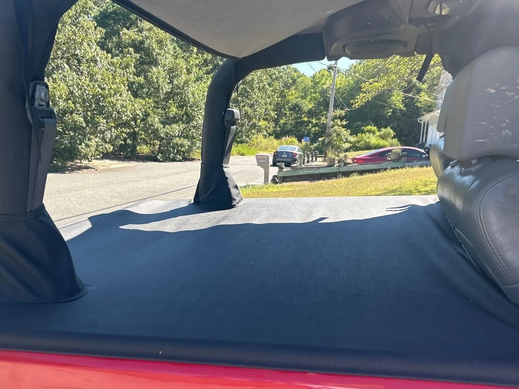 RedRock Tonneau Cover; Black Diamond (07-18 Jeep Wrangler JK 2-Door) - Image 10