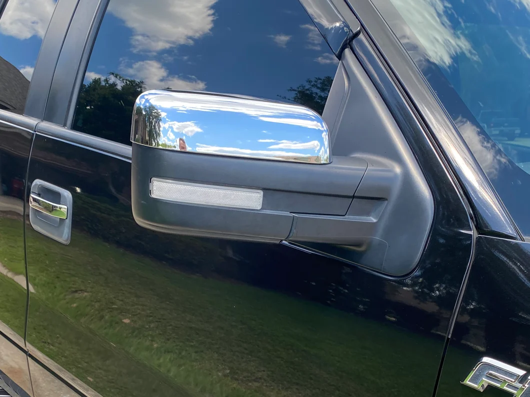 RedRock Top Half Mirror Covers; Chrome (09-14 F-150 w/o Towing Mirrors) - Image 11