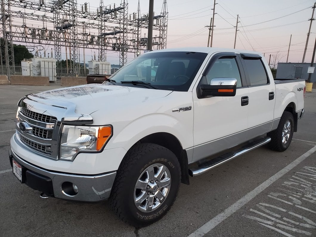 RedRock Top Half Mirror Covers; Chrome (09-14 F-150 w/o Towing Mirrors) - Image 9