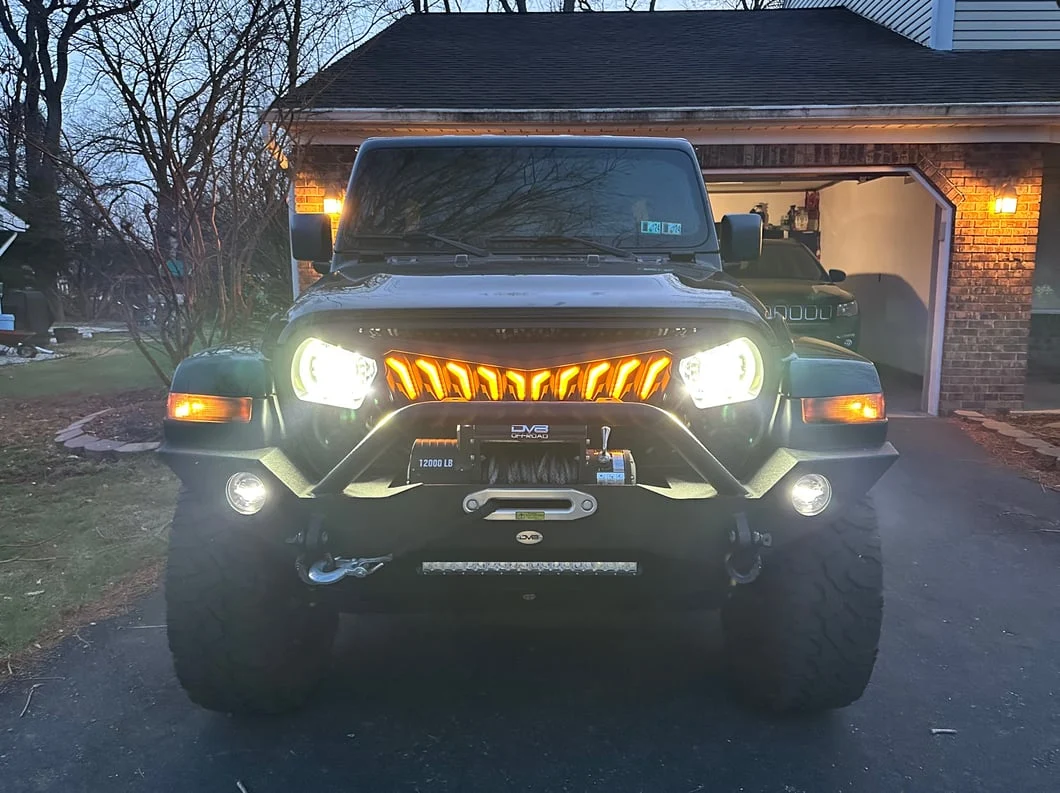 RedRock Torch Grille (18-25 Jeep Wrangler JL w/o TrailCam) - Image 16