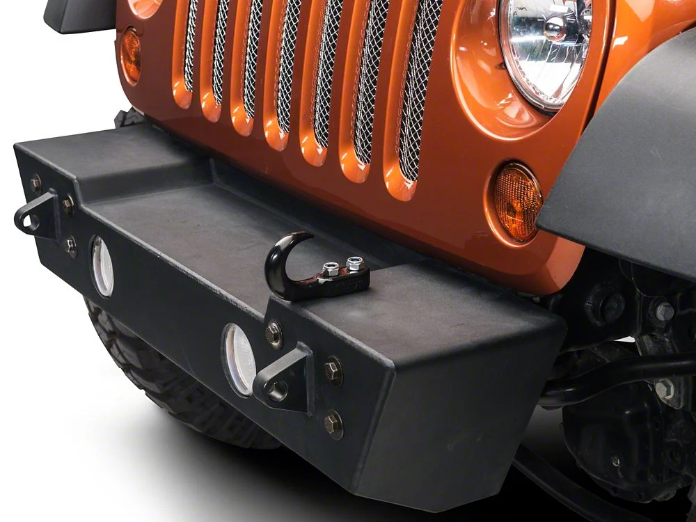 RedRock Tow Hook Kit; Black - Image 3