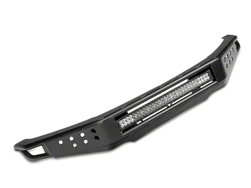 RedRock Tubular Off-Road Front Bumper with 30-Inch LED Light Bar (10-14 F-150 Raptor) - Image 5