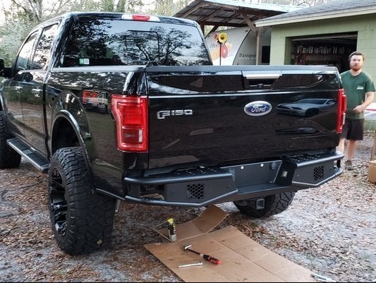 RedRock Tubular Off-Road Rear Bumper (15-20 F-150, Excluding Raptor) - Image 16