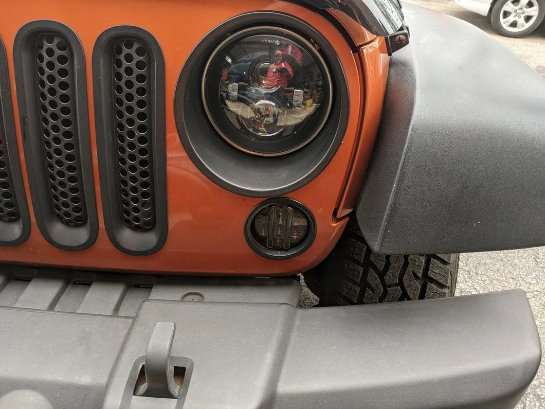 RedRock Turn Signal Bezels; Black (07-18 Jeep Wrangler JK) - Image 13