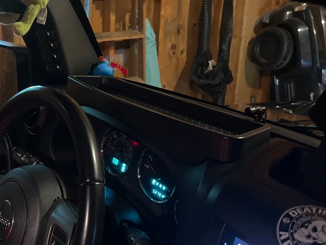 RedRock Upper Dash Storage Tray Panel (11-18 Jeep Wrangler JK) - Image 10