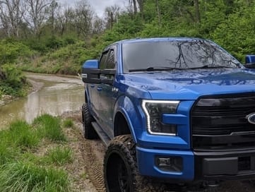 RedRock Upper Replacement Grille; Gloss Black (15-17 F-150, Excluding Raptor) - Image 19