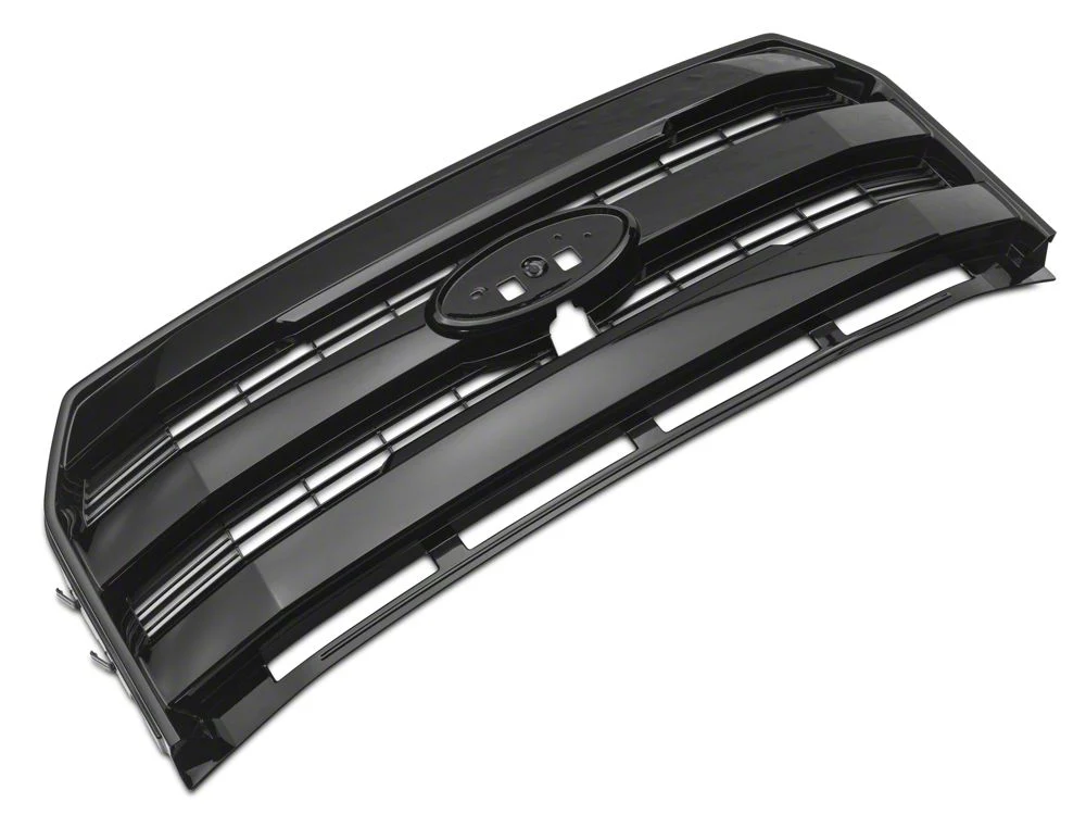 RedRock Upper Replacement Grille; Gloss Black (15-17 F-150, Excluding Raptor) - Image 5