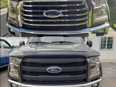RedRock Upper Replacement Grille; Matte Black (15-17 F-150, Excluding Raptor) - Image 13