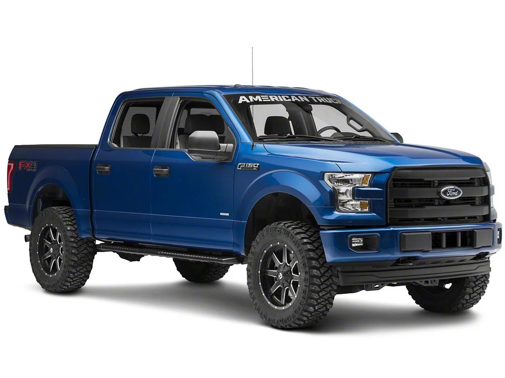 RedRock Upper Replacement Grille; Matte Black (15-17 F-150, Excluding Raptor) - Image 3