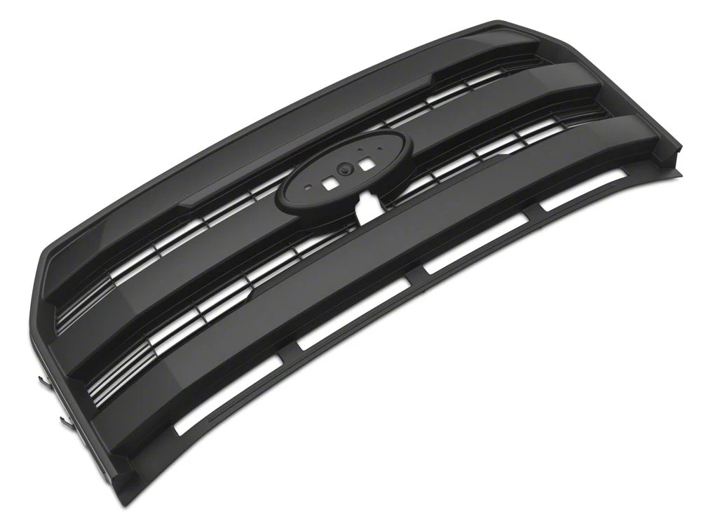 RedRock Upper Replacement Grille; Matte Black (15-17 F-150, Excluding Raptor) - Image 5