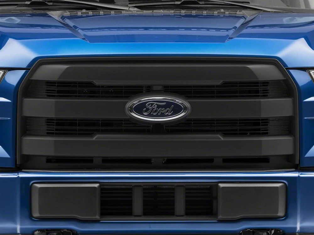 RedRock Upper Replacement Grille; Matte Black (15-17 F-150, Excluding Raptor) - Image 7