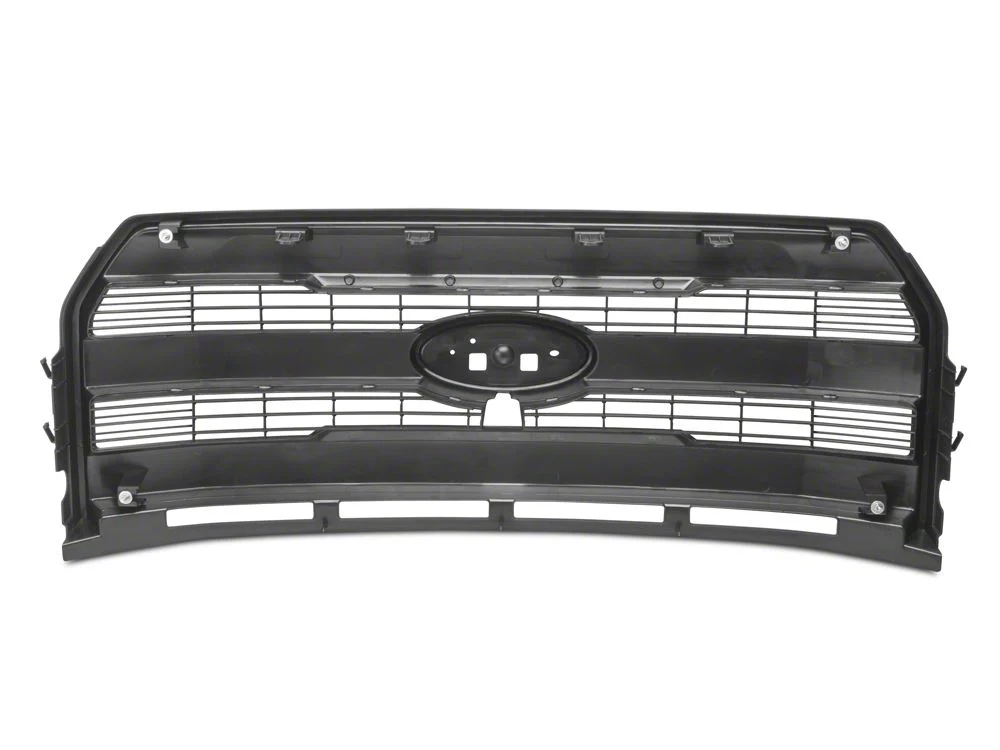 RedRock Upper Replacement Grille; Matte Black (15-17 F-150, Excluding Raptor) - Image 8