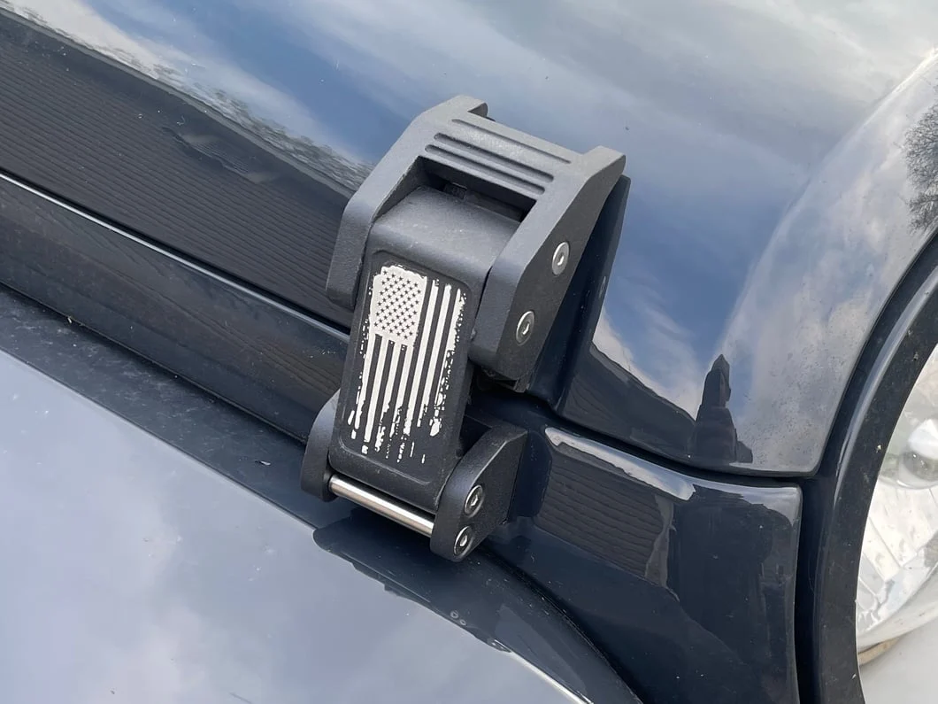 RedRock V2 Old Glory Billet Hood Catch Kit (07-18 Jeep Wrangler JK) - Image 14