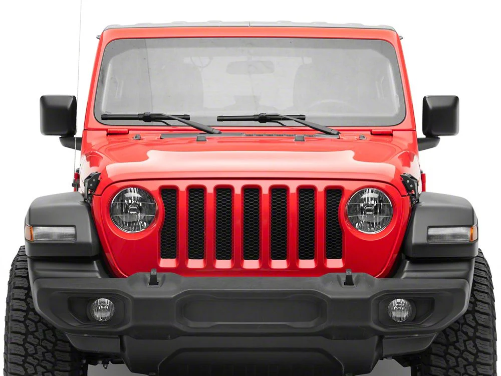 RedRock V2 Old Glory Billet Hood Catch Kit (18-25 Jeep Wrangler JL) - Image 9