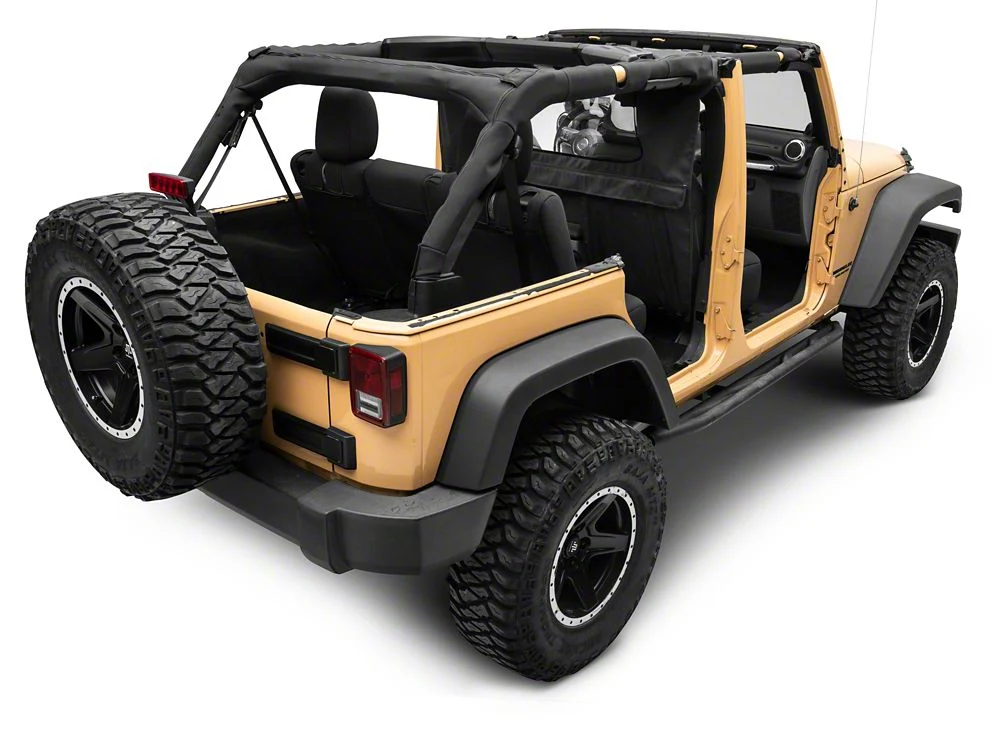 RedRock Wind Breaker; Black Diamond (07-18 Jeep Wrangler JK) - Image 3