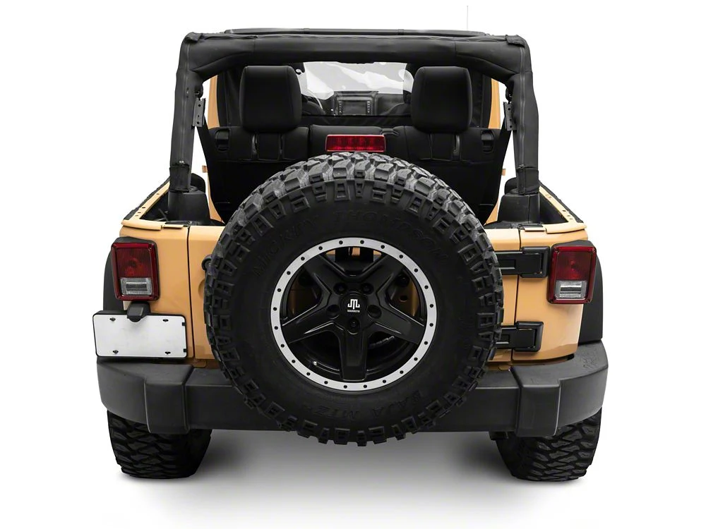 RedRock Wind Breaker; Black Diamond (07-18 Jeep Wrangler JK) - Image 4