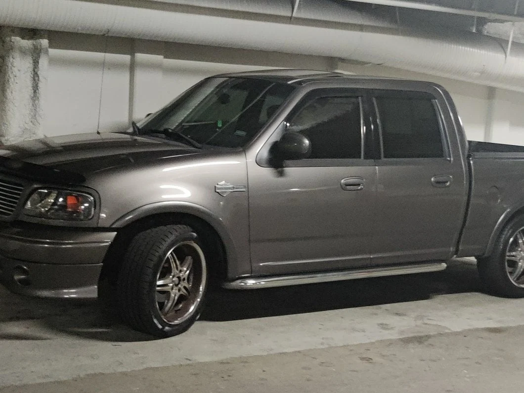 RedRock Window Deflectors; Front and Rear; Smoked (01-03 F-150 SuperCrew) - Image 11
