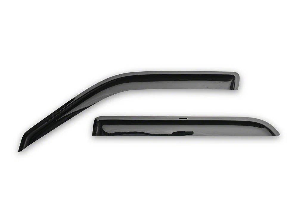 RedRock Window Deflectors; Front and Rear; Smoked (01-03 F-150 SuperCrew) - Image 3