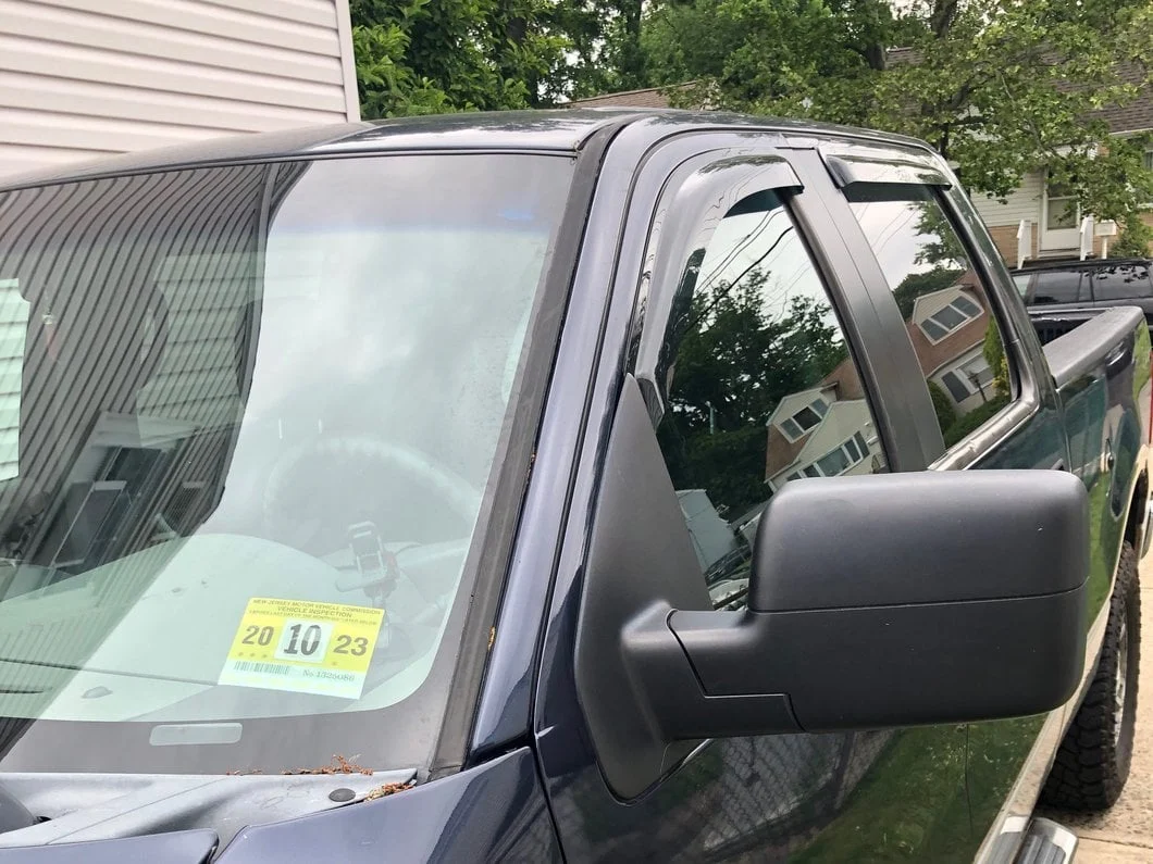 RedRock Window Deflectors; Front and Rear; Smoked (04-08 F-150 SuperCrew) - Image 10