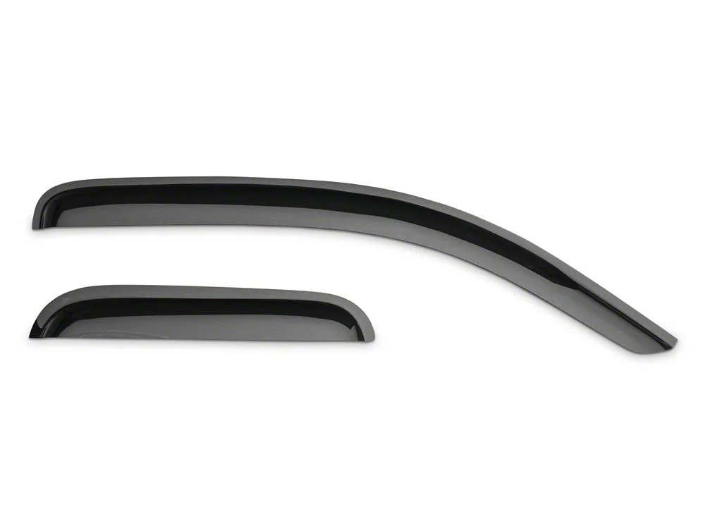 RedRock Window Deflectors; Front and Rear; Smoked (05-15 Tacoma Access Cab) - Image 3