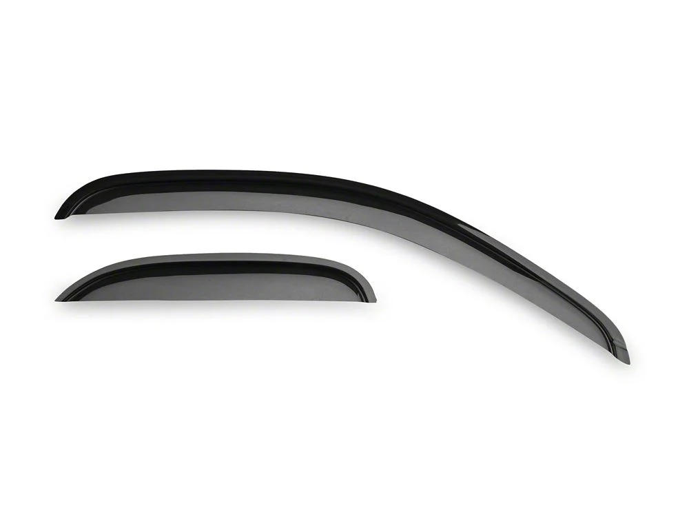 RedRock Window Deflectors; Front and Rear; Smoked (07-13 Sierra 1500 Extended Cab) - Image 3