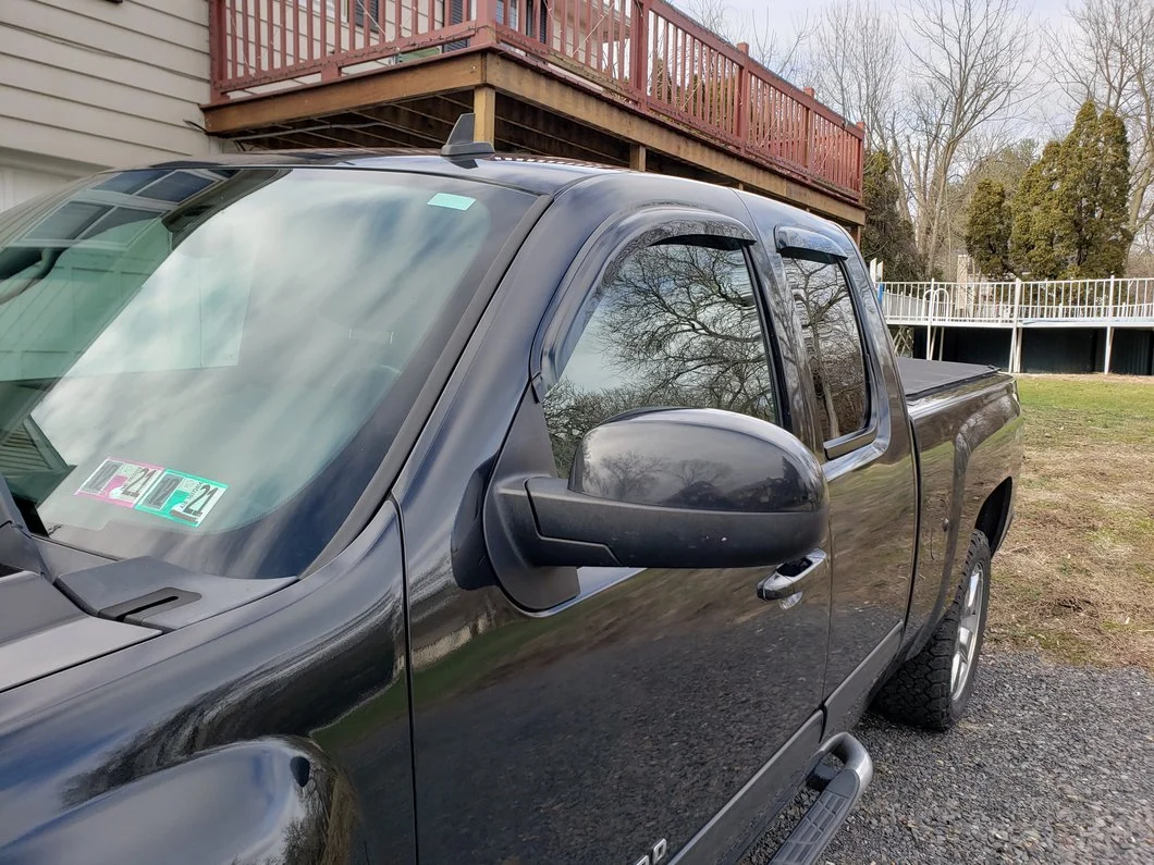 RedRock Window Deflectors; Front and Rear; Smoked (07-13 Silverado 1500 Extended Cab) - Image 14