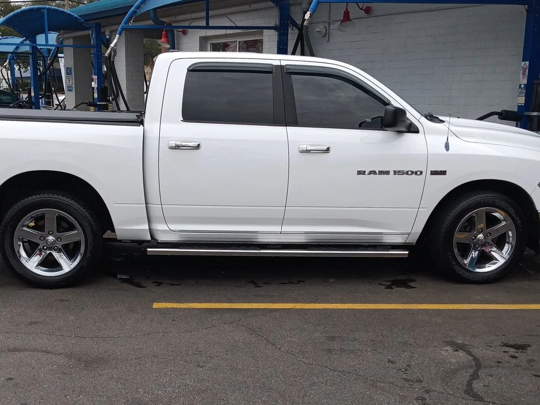 RedRock Window Deflectors; Front and Rear; Smoked (09-18 RAM 1500 Crew Cab) - Image 12