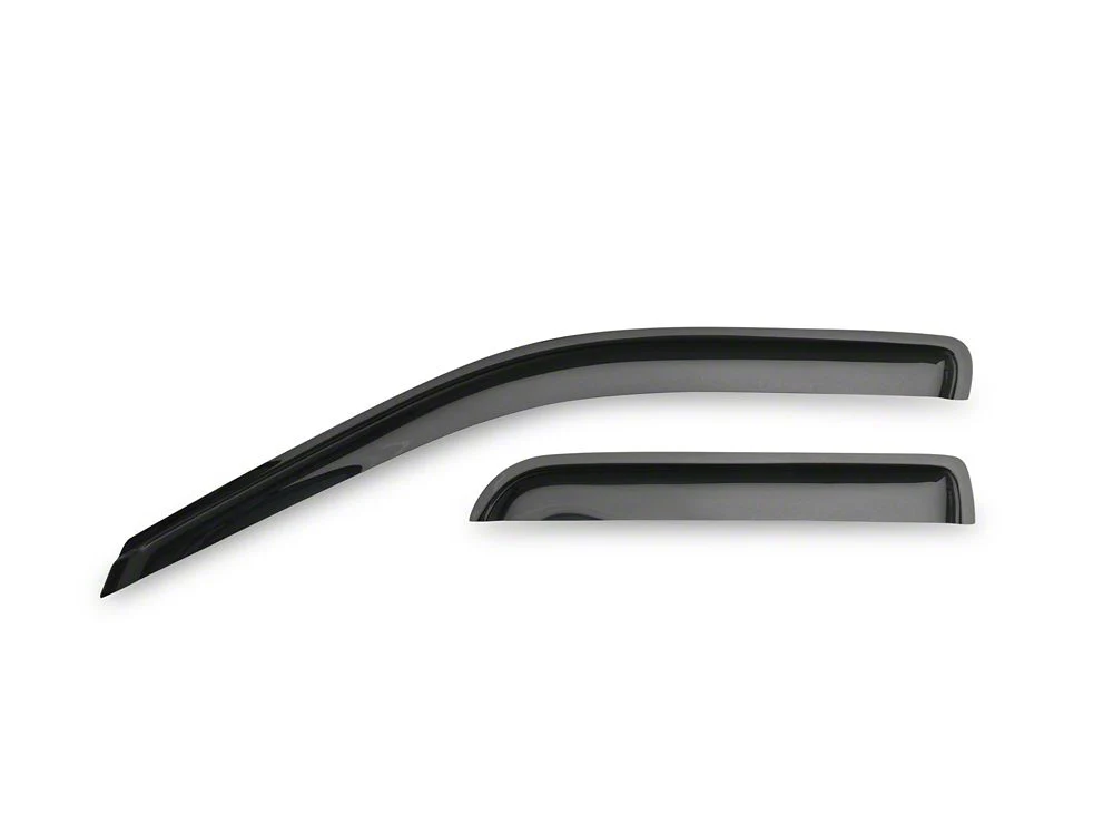 RedRock Window Deflectors; Front and Rear; Smoked (09-18 RAM 1500 Quad Cab) - Image 3