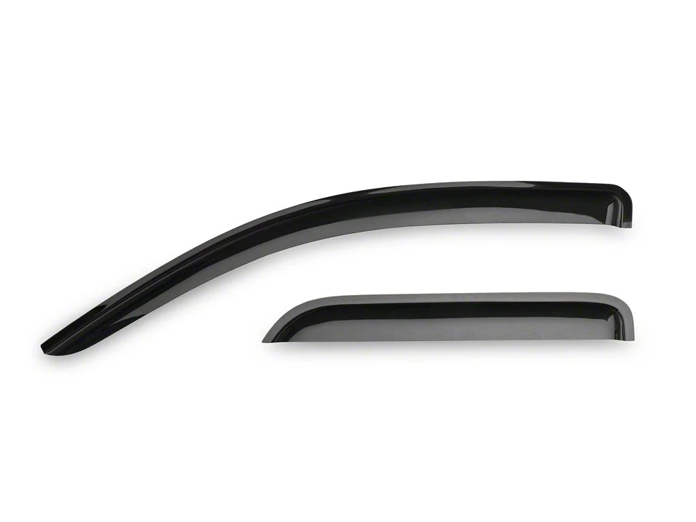 RedRock Window Deflectors; Front and Rear; Smoked (14-18 Silverado 1500 Double Cab) - Image 3