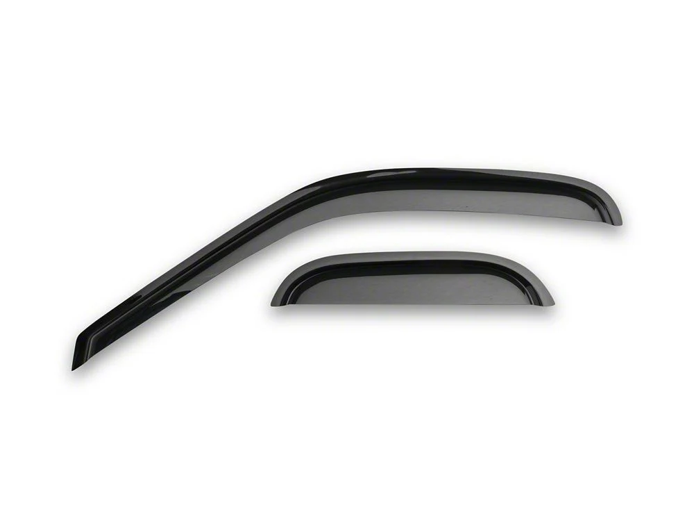 RedRock Window Deflectors; Front and Rear; Smoked (97-03 F-150 SuperCab) - Image 3